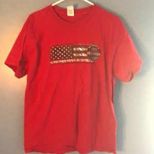 Red Wildwood Road to the Shore